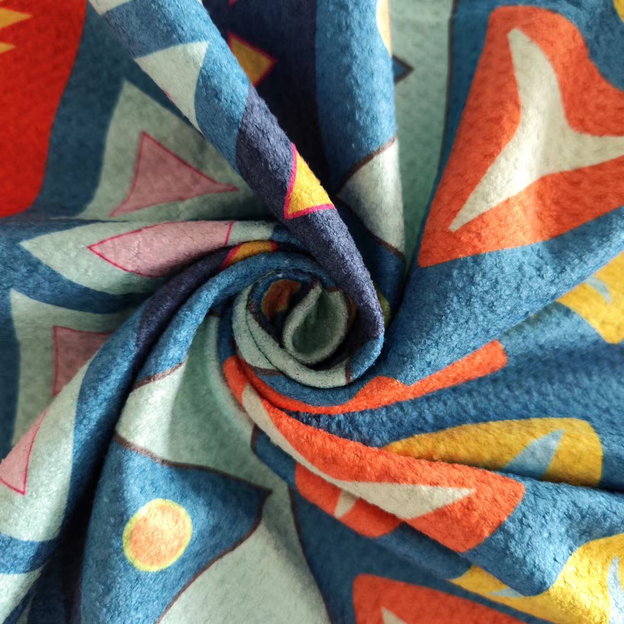 High Quality Microfiber Beach Towel Logo Printed Custom Waffle sustainable Beach Towel