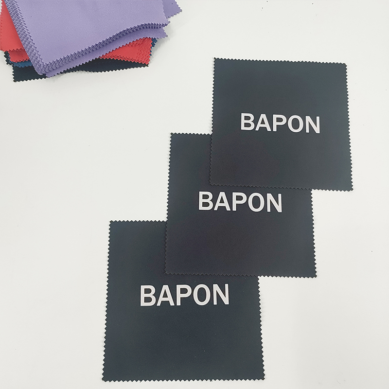 Custom Eco-Friendly 40*40cm Microfiber Quick Dry Gym Towel Fast Drying Silver ION cleaning cloth